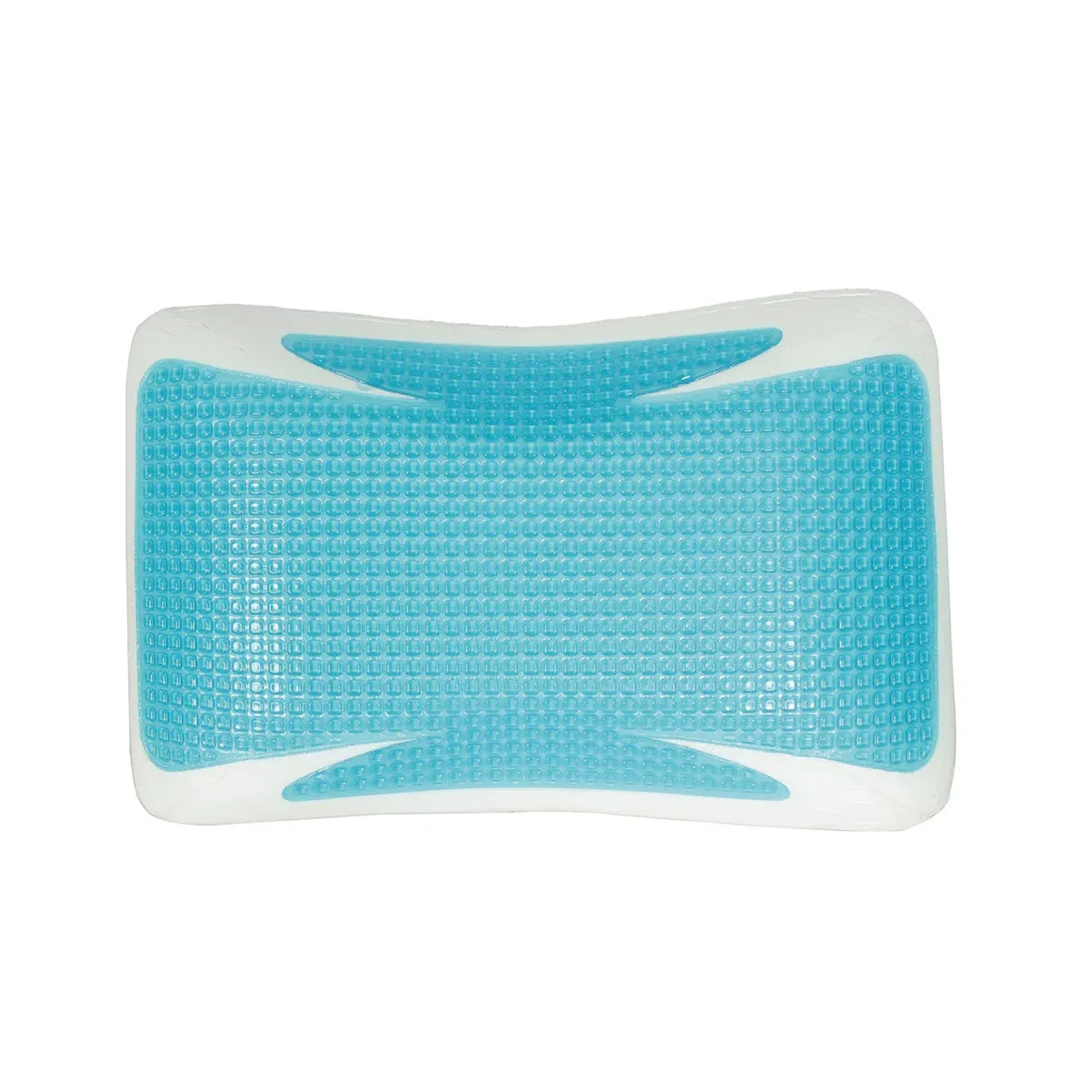 Contoura Gel Memory Foam Pillow with Special Cooling Wings for Survical Support 60X40X12 Cms in White Colour - HomeTown