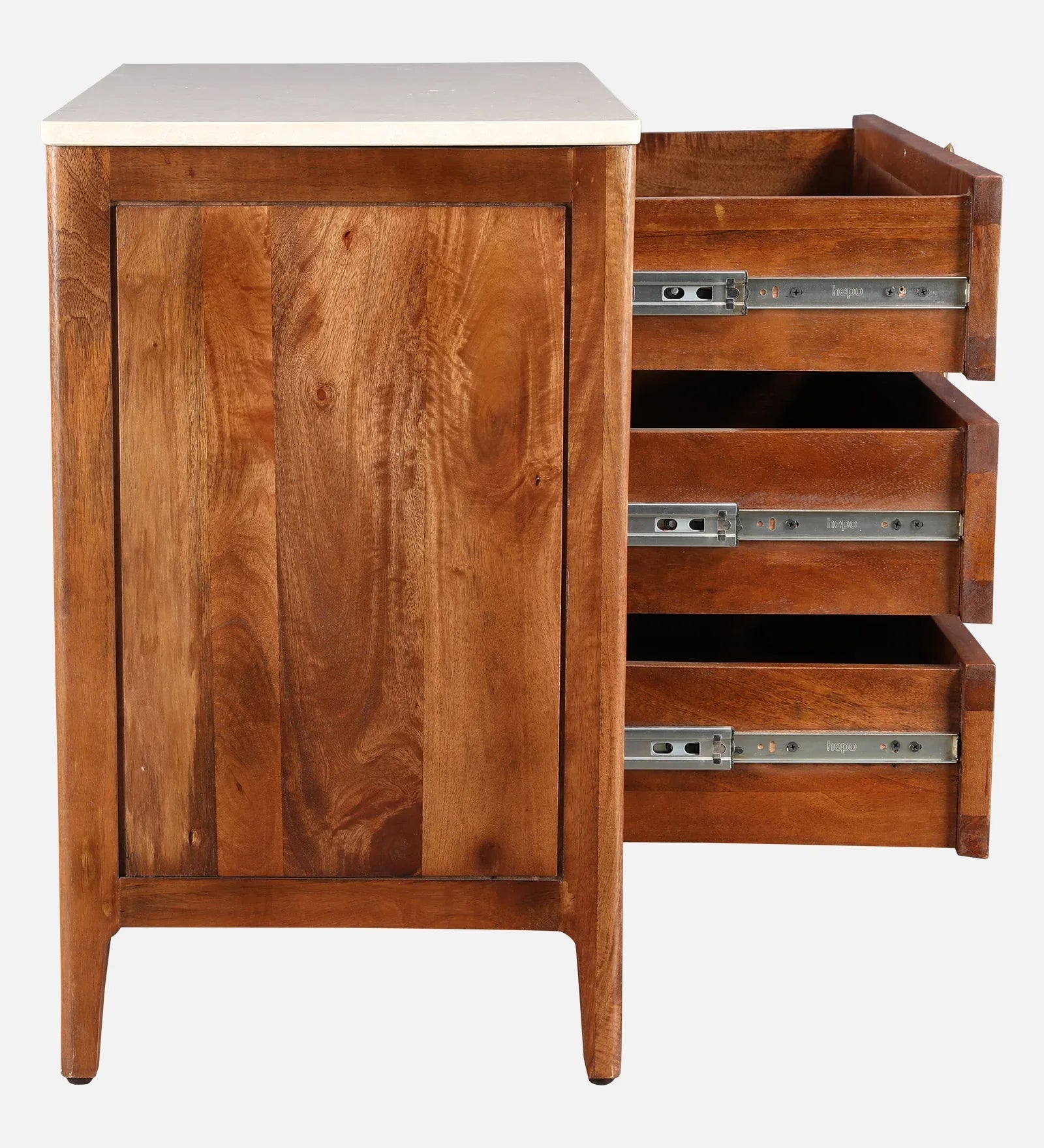 Siam Acacia Wood Chest Of Drawer in Honey Colour - HomeTown