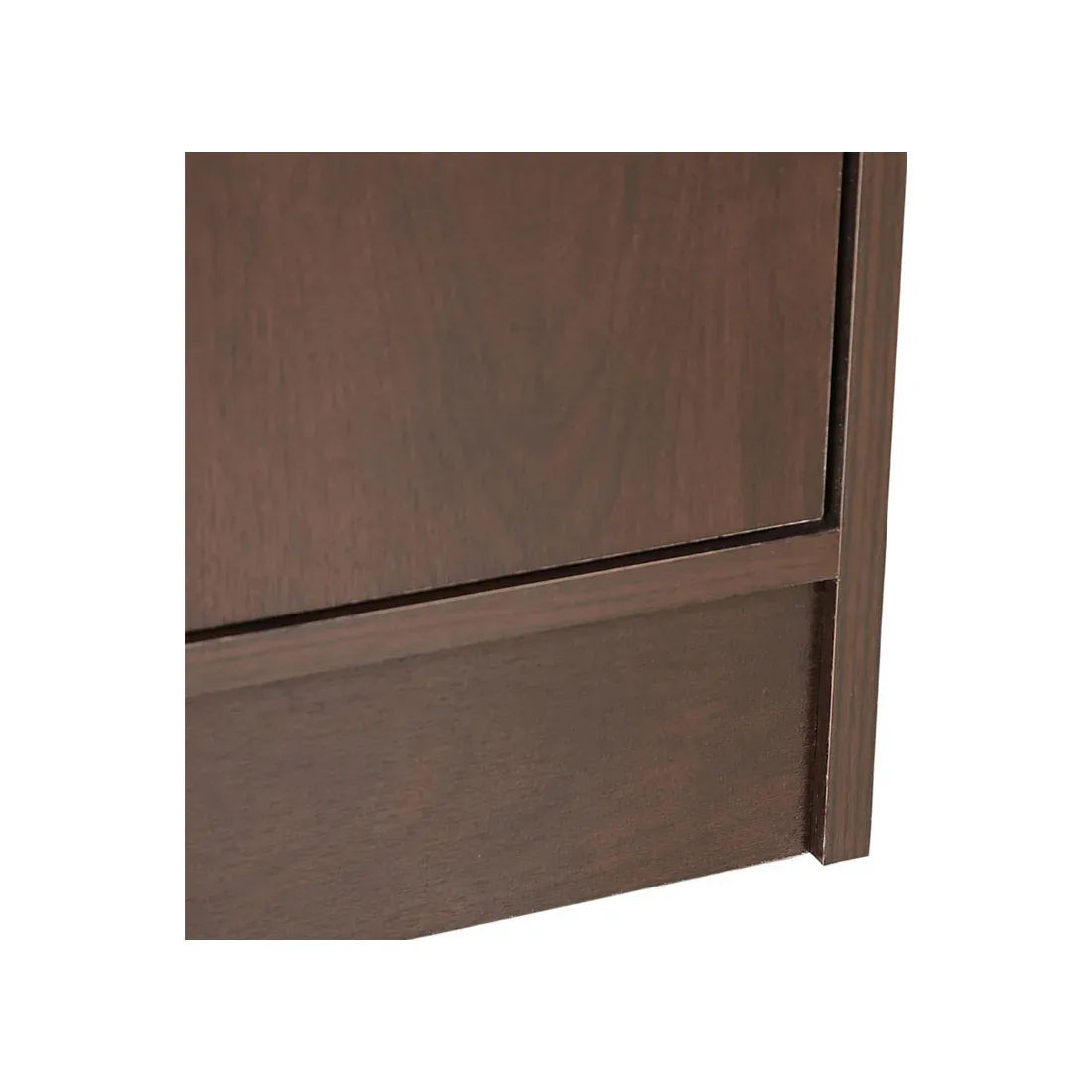 Crony Engineered Wood Large Book Shelf in Wenge Colour - HomeTown