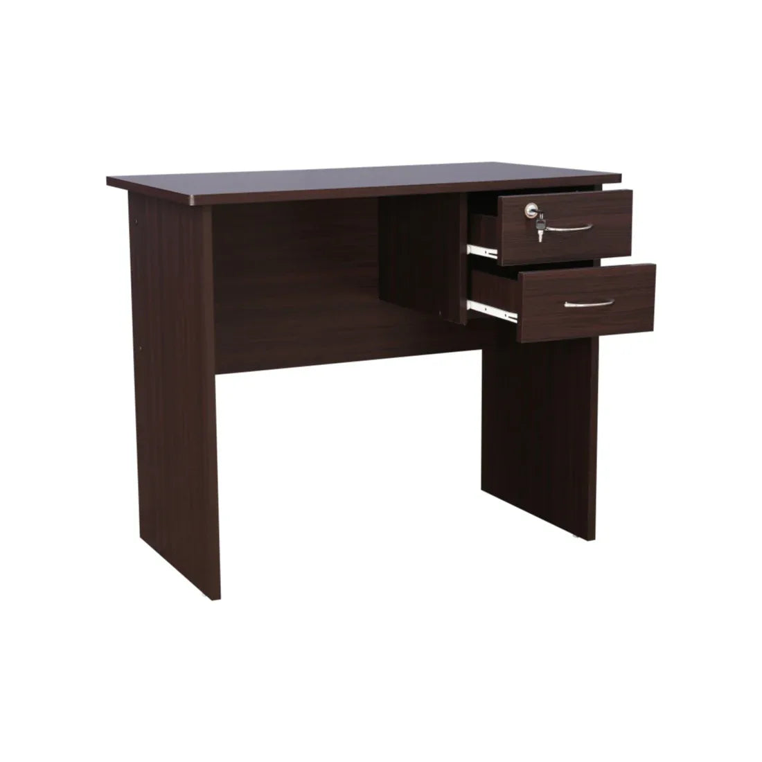 Simply Study Table in Walnut Colour - HomeTown