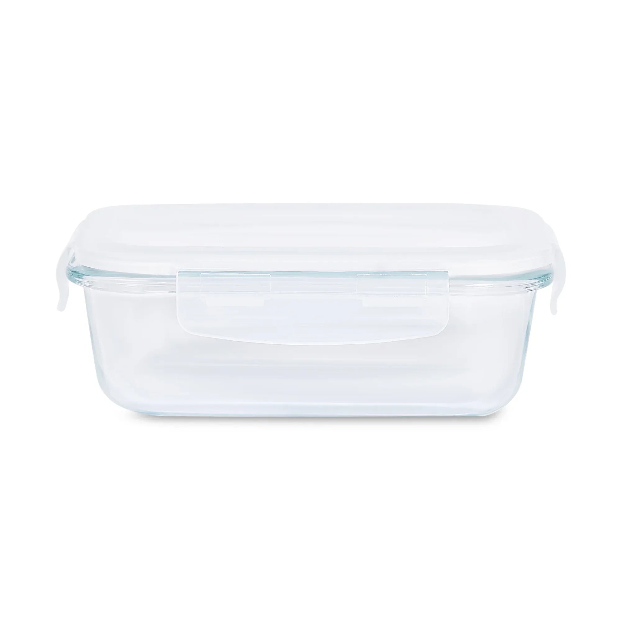 Fiesta Borosilicate Glass Clip Lock Container Set of 3 in Clear Colour - HomeTown