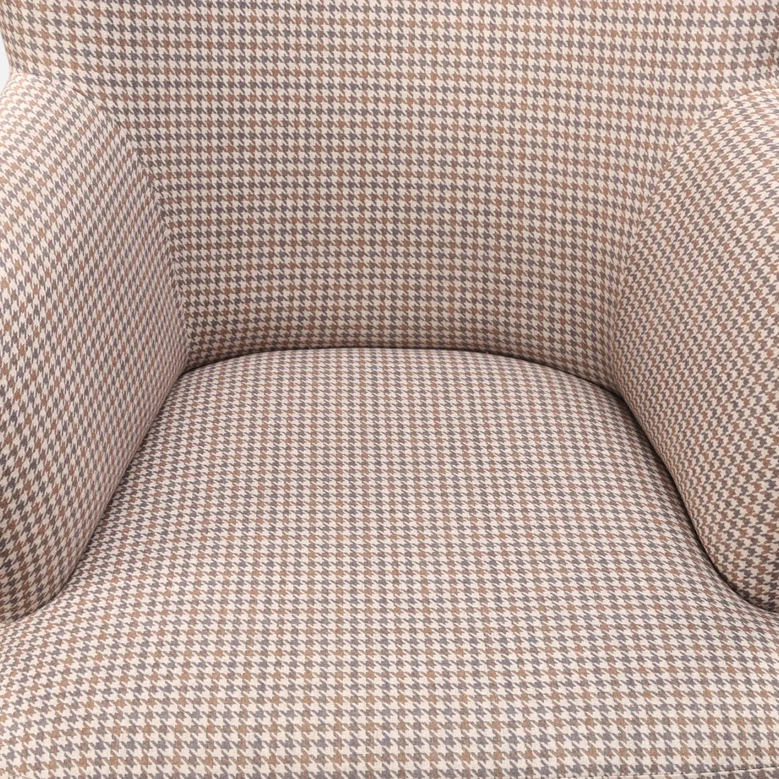 Peony Fabric Arm Chairs in Beige Colour - HomeTown