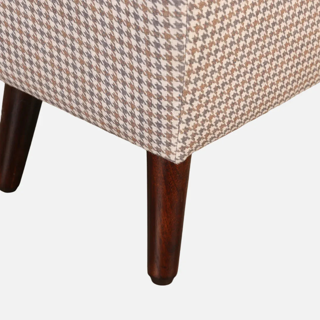 Azalea Fabric Ottomans in Beige Colour - HomeTown