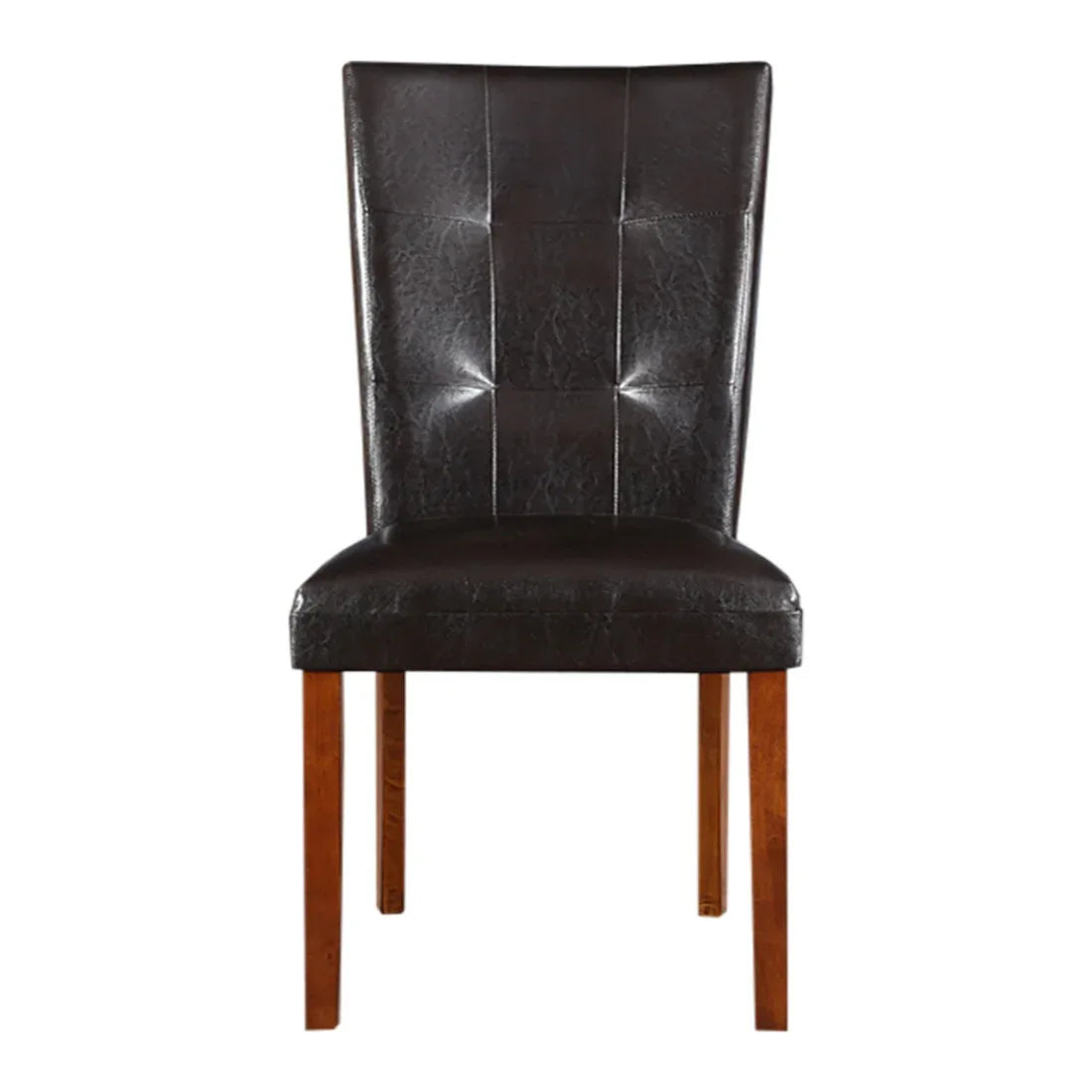 Eden Marble Finish Top 4 Seater Dining Set in Brown Colour - HomeTown