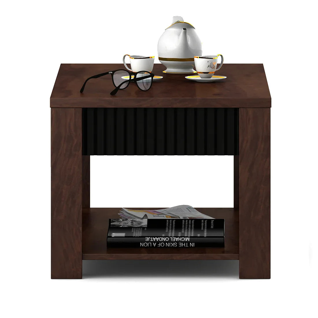 Antwerp Center Table in Sheesham Colour - HomeTown