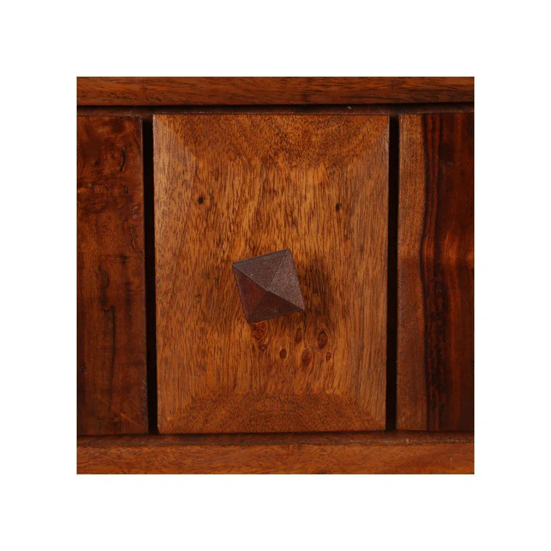 Woodrow Sheesham Wood(Rosewood) Night Stand in Honey Colour - HomeTown