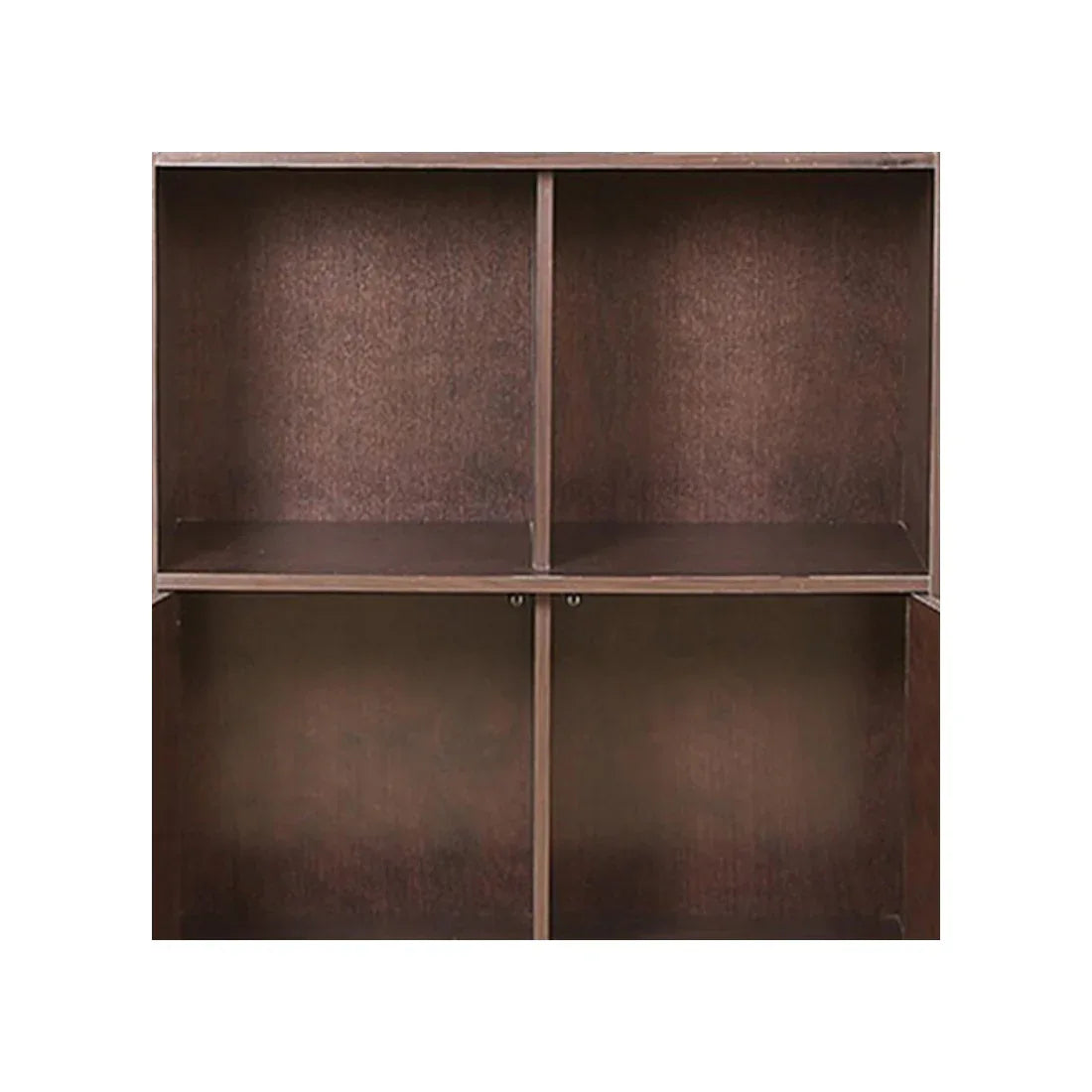 Lara Engineered Wood Large Book Shelf in Wenge Colour - HomeTown