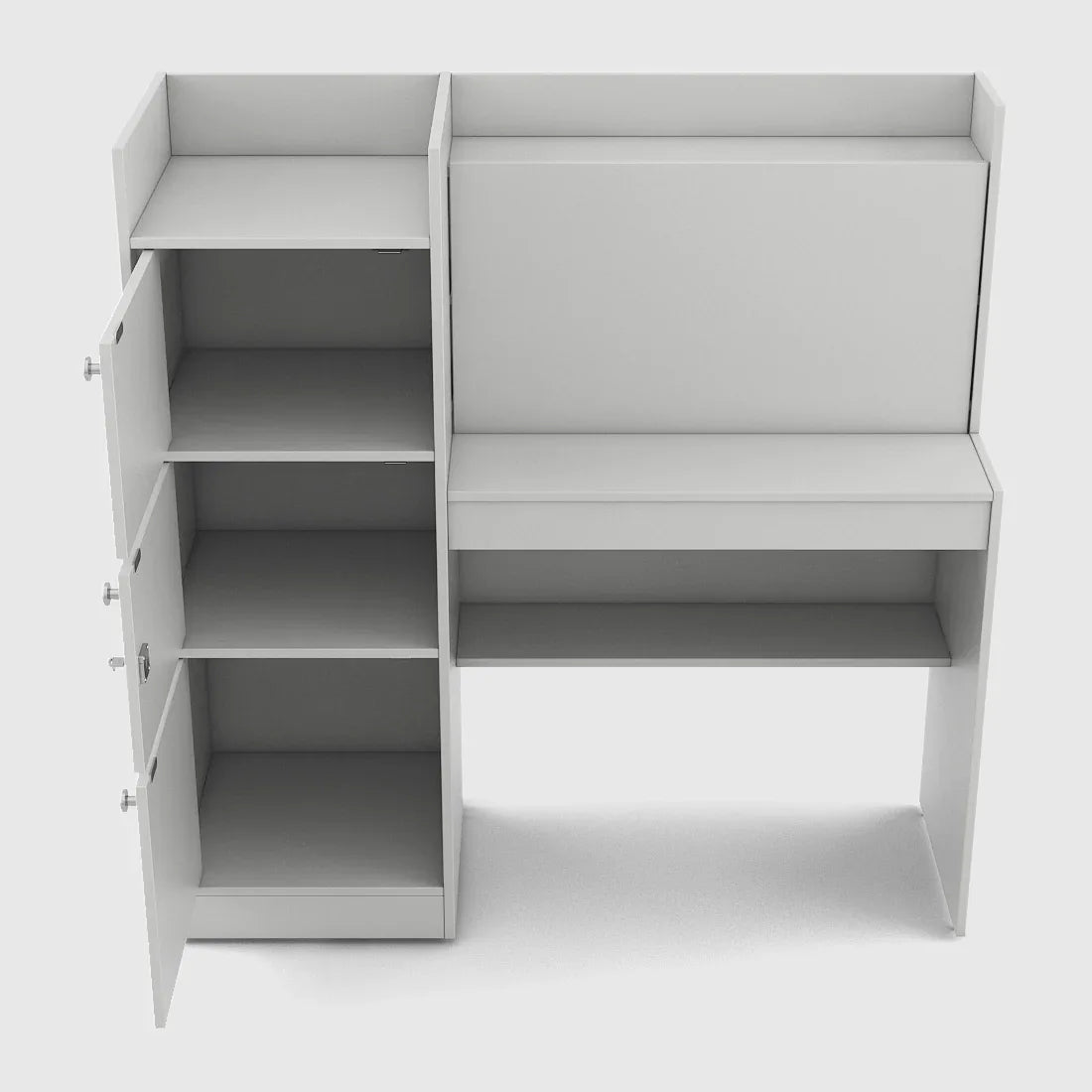 Venus Study Table in White Colour - HomeTown