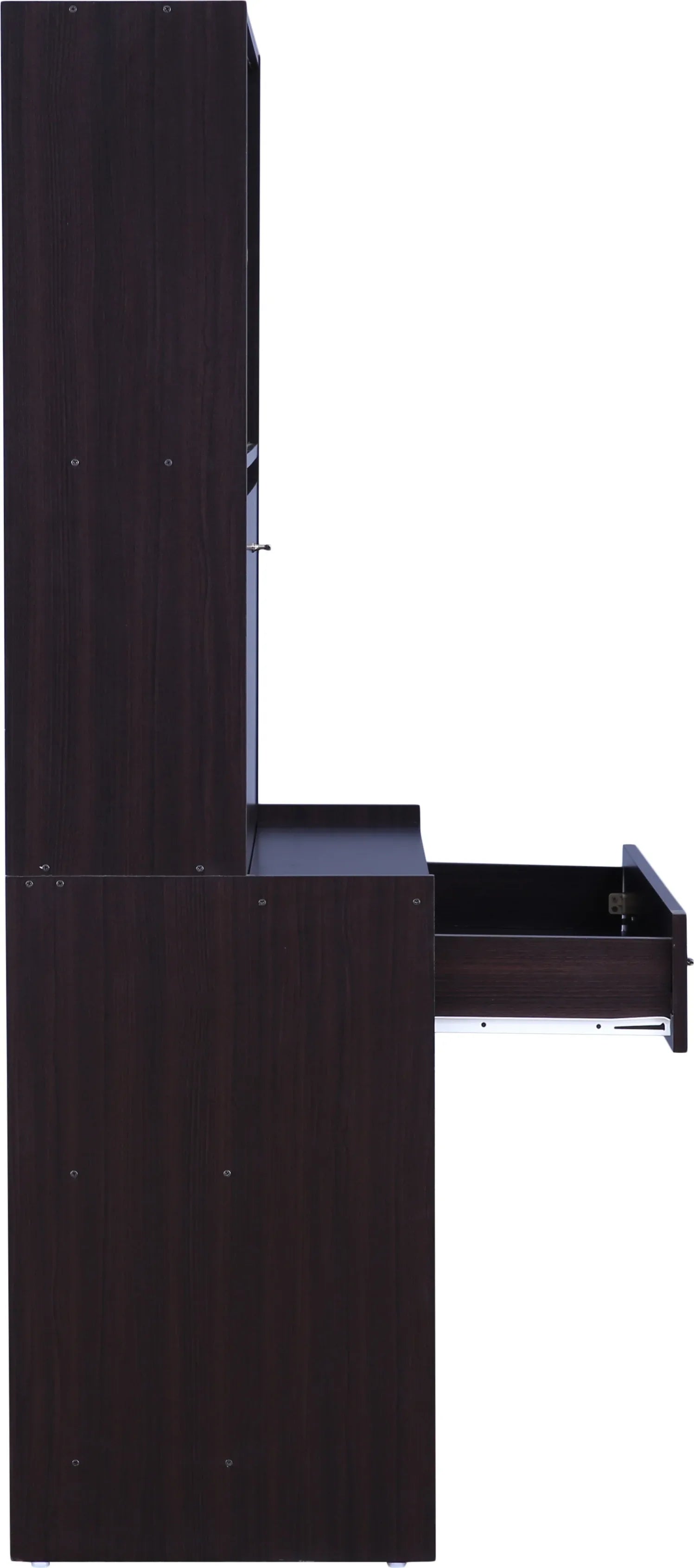 Rhombus Study Table Study Table in Wenge Colour - HomeTown