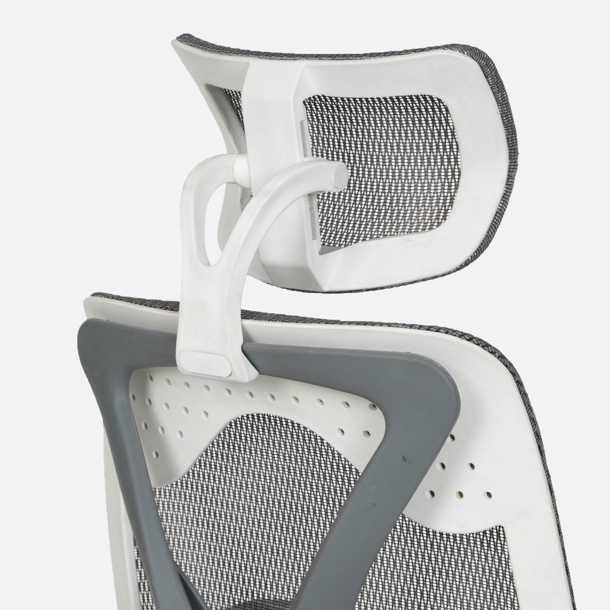 Smartseat Office Chair Hr White & Grey
