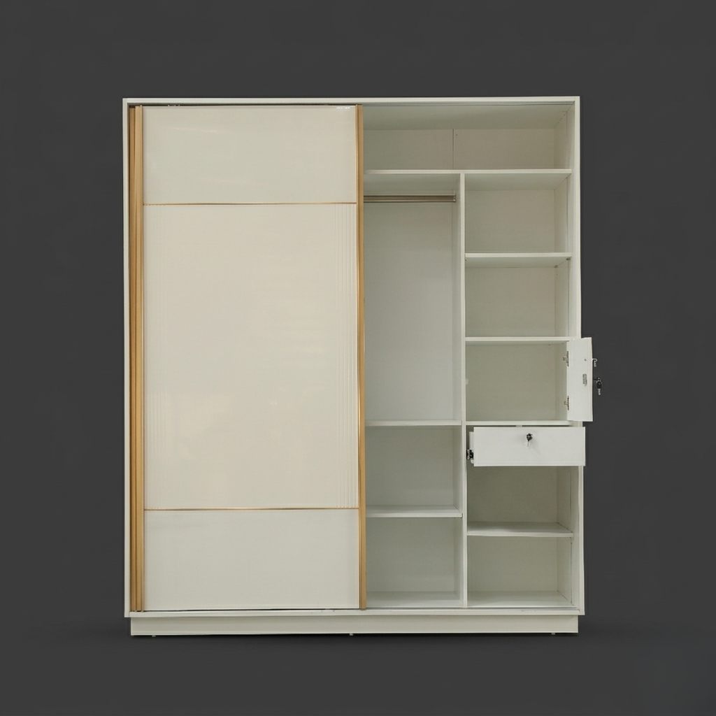 Snowcrest 2 Door Sliding Wardrobe