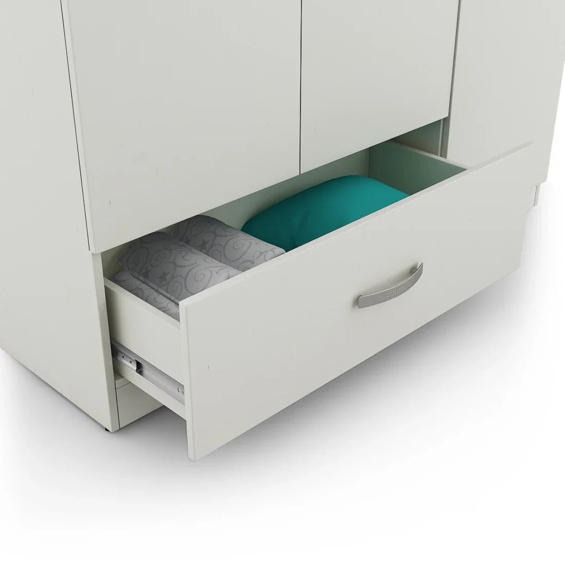 Utsav Three Door Wardrobe with Mirror - HomeTown