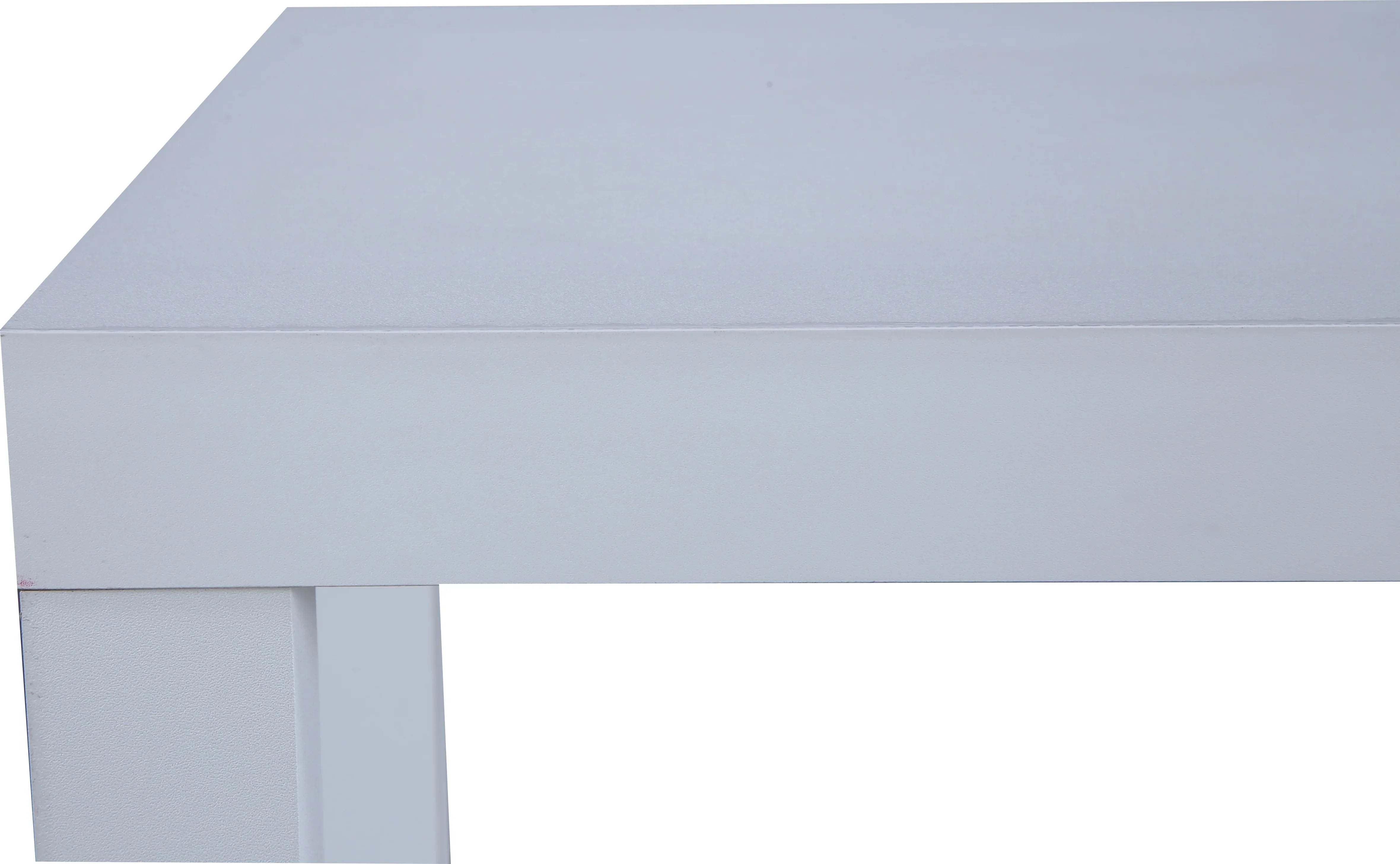 Larix Engineered Wood Side Table in White Colour - HomeTown