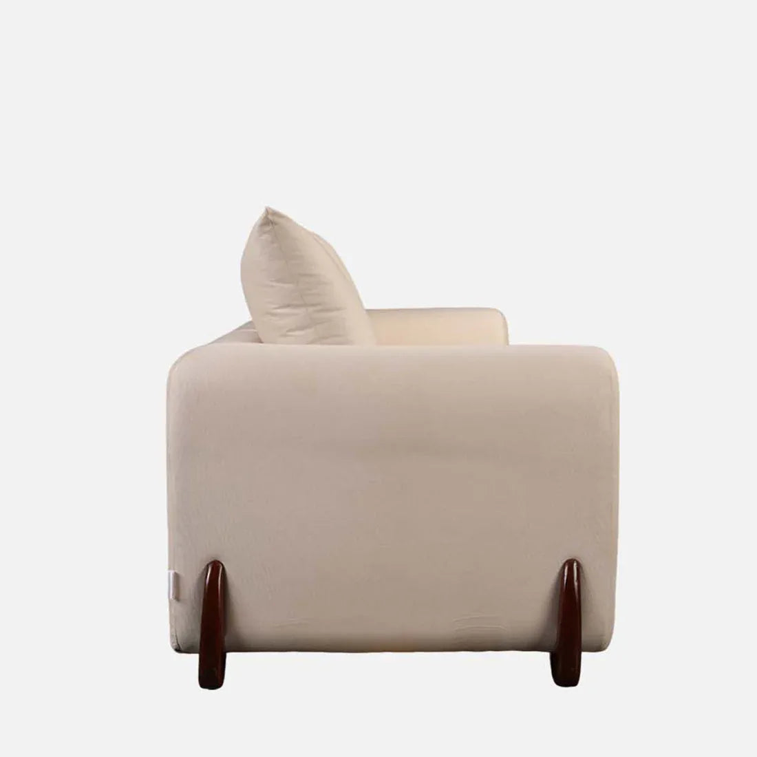 Bodhi Fabric Three Seater Sofa in Beige Colour - HomeTown