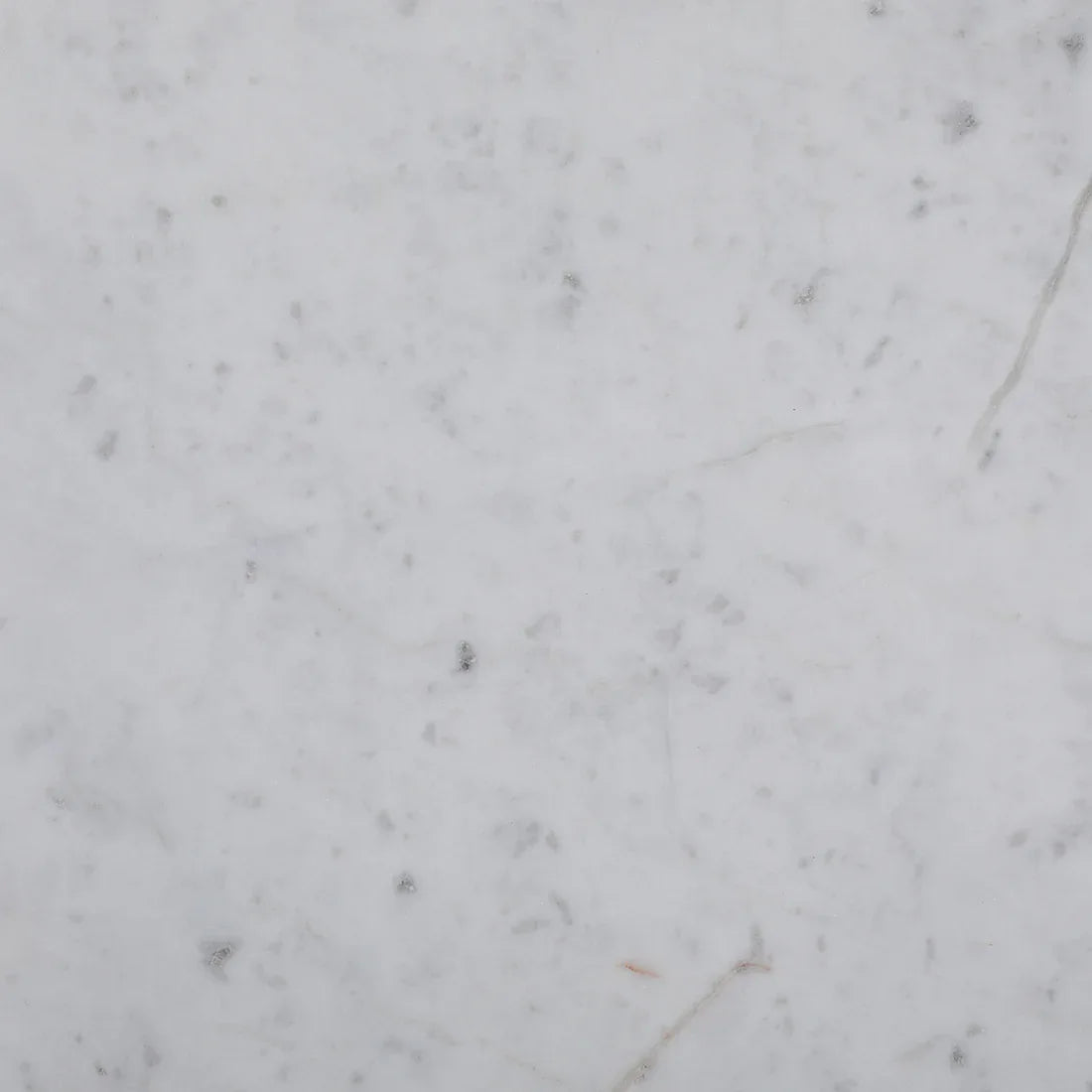 Hana Marble & Wood Center Table in White & Brown Colour