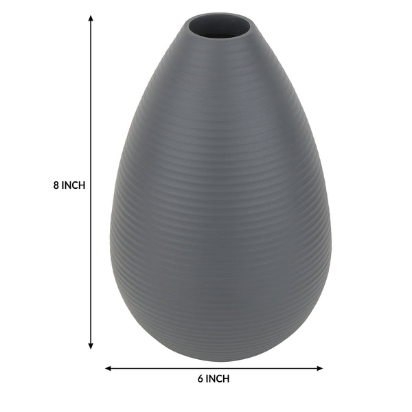 De Massion Klova Graphite Large Vase dimensions