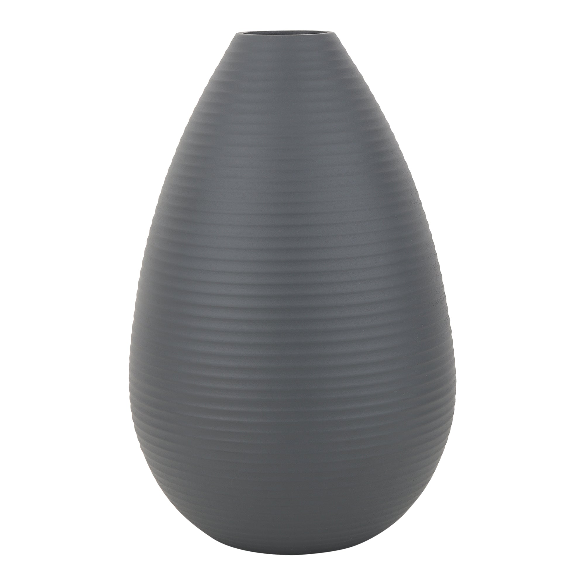 Klova Graphite Large Vase