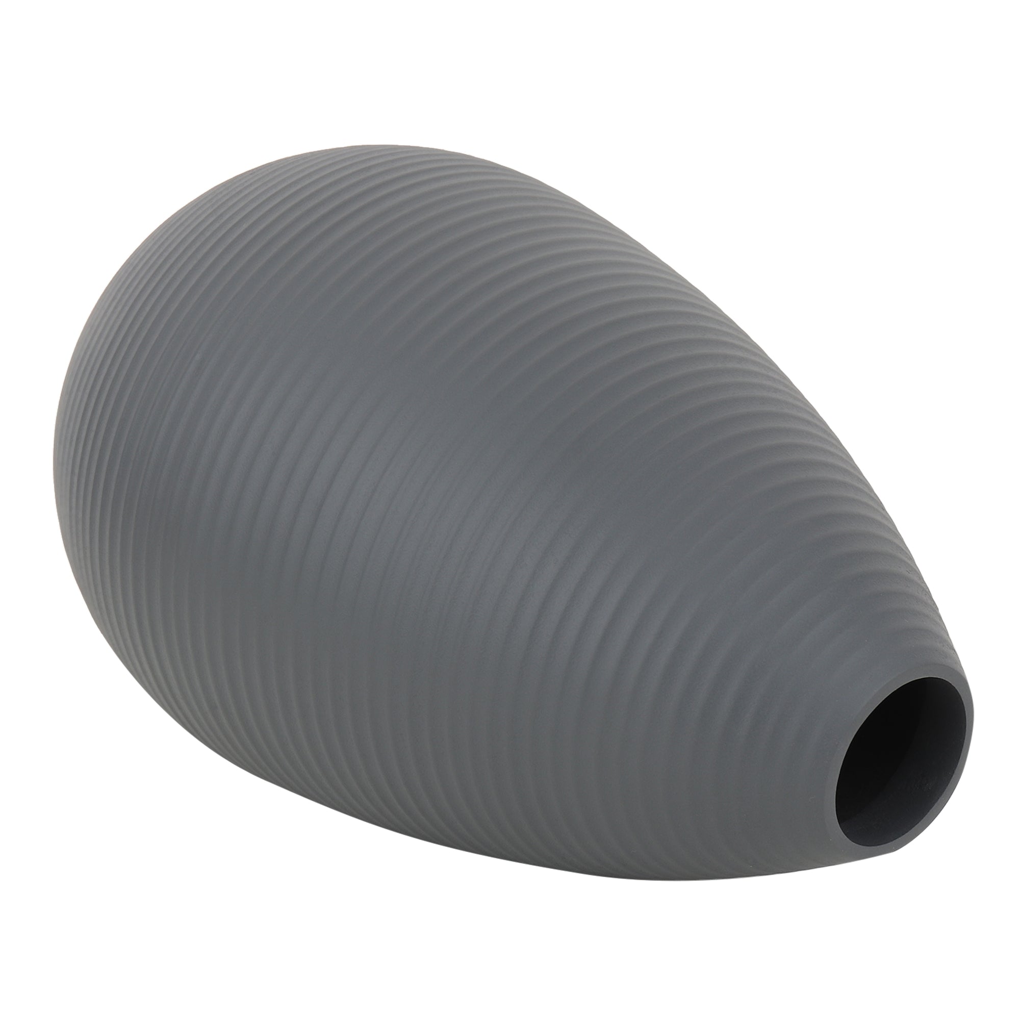 Klova Graphite Large Vase