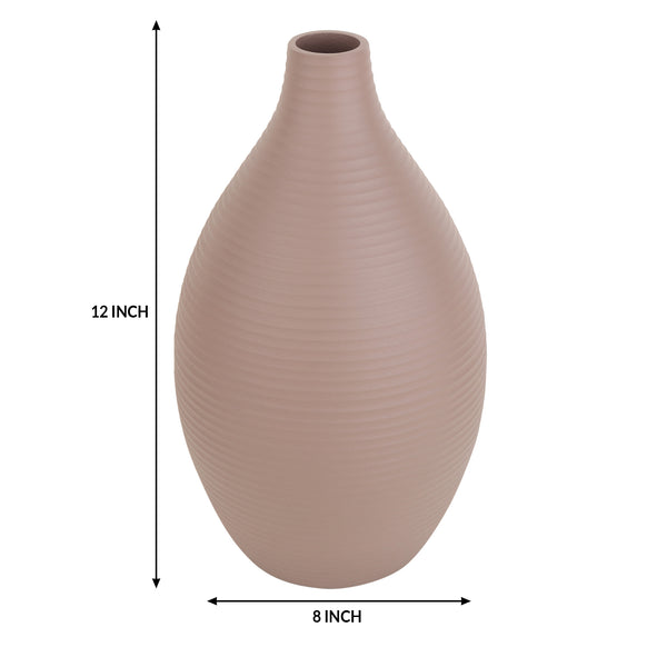 De Massion Vesera Pink Enamel Vase dimensions