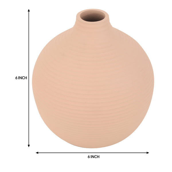De Massion Bella Peach Enamel Vase dimensions