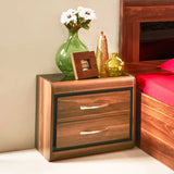Archer Night Stand in Walnut Colour
