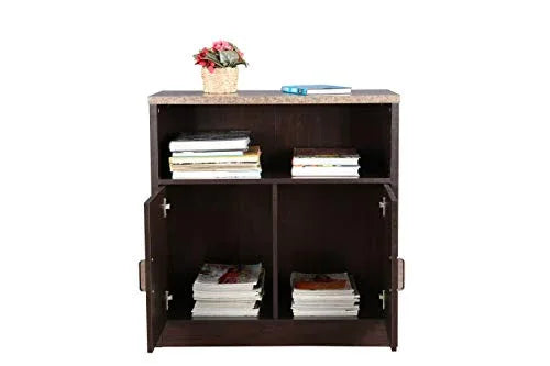 Murano Engineered Wood Small Storage Sideboard in Wenge Colour - HomeTown