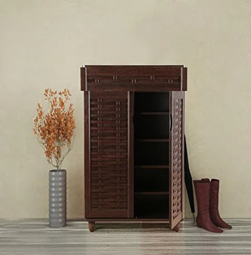 Alton Shoe Rack in Wenge Colour - HomeTown