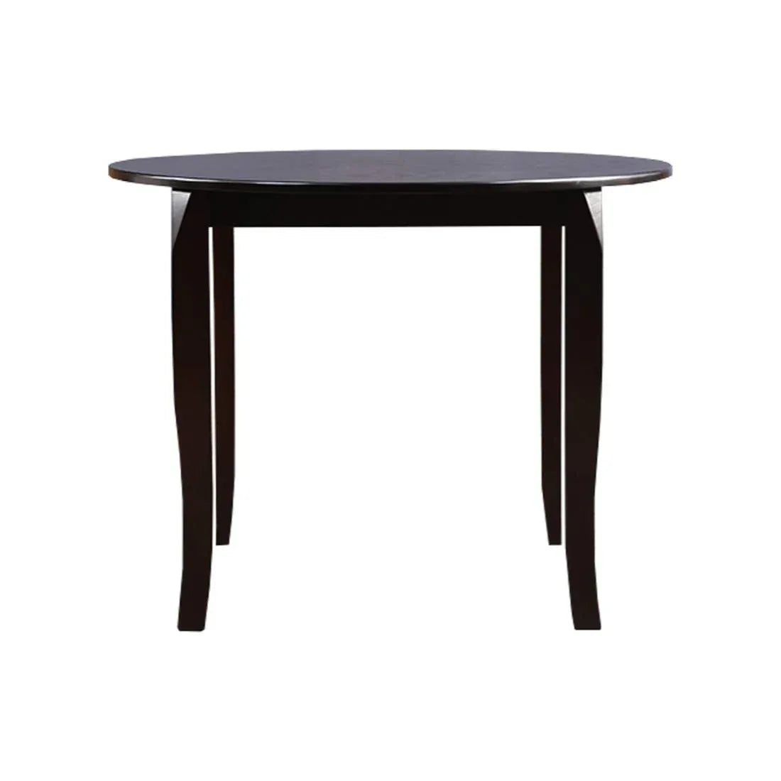 Cardiff Rubber Wood Four Seater Dining Table in Expresso Finish - HomeTown