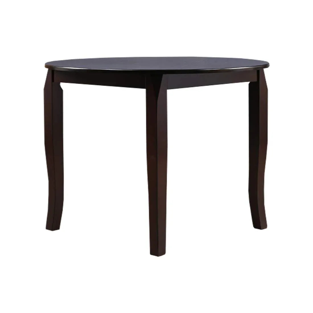 Cardiff Rubber Wood Four Seater Dining Table in Expresso Finish - HomeTown