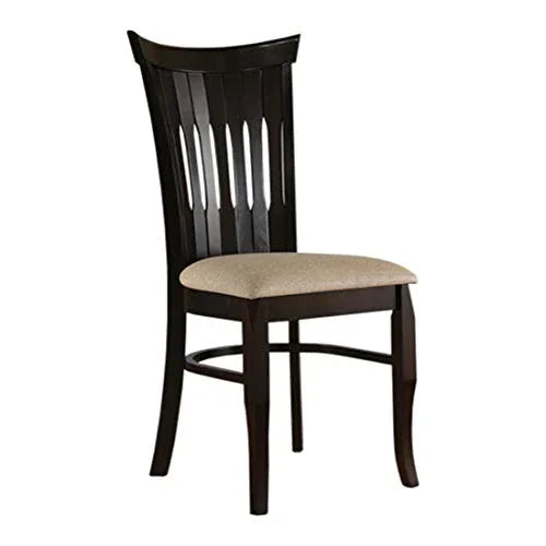 Cardiff Solidwood 4 Seater Dining Set in Expresso Colour - HomeTown