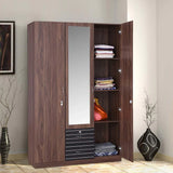 Molly Engineered Wood 3 Door Wardrobe