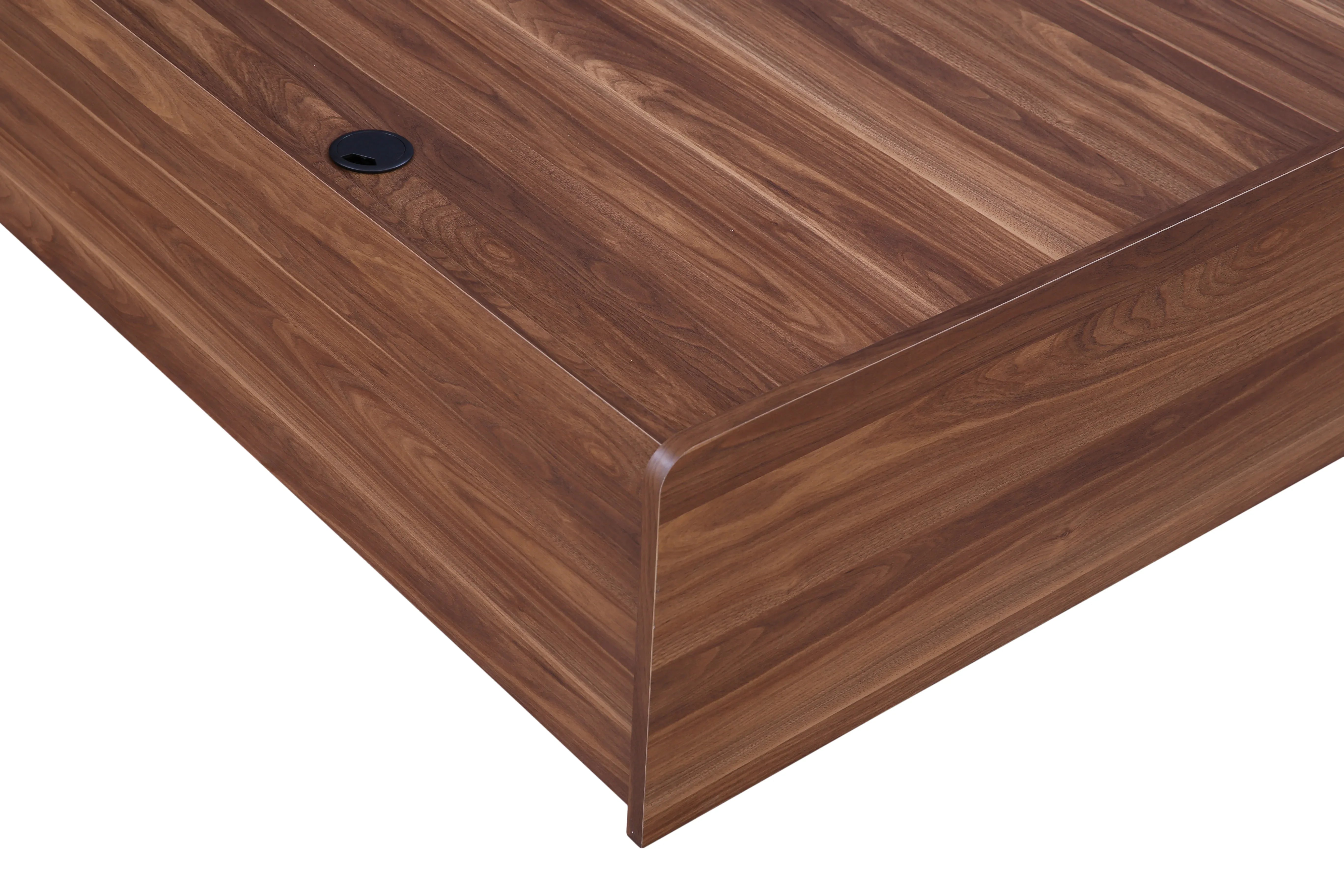 Archer King Bed with Box storage in Walnut Colour - HomeTown