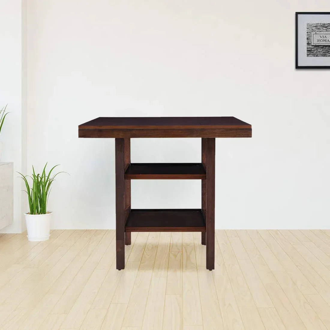 Hopton Solidwood Dining Set in Walnut Colour - HomeTown