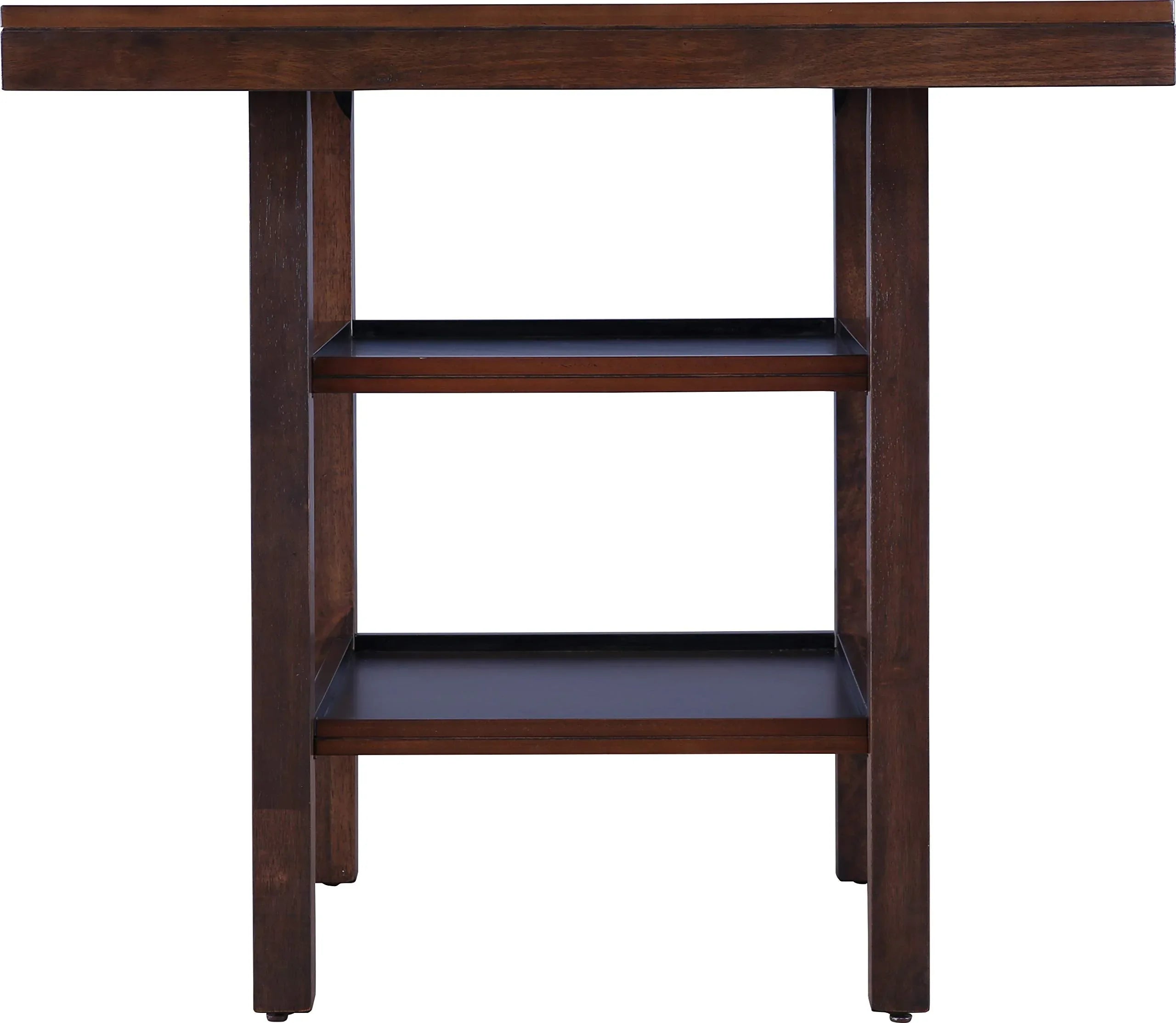 Hopton Solid Wood Four Seater High Dining Table in Walnut Finish - HomeTown