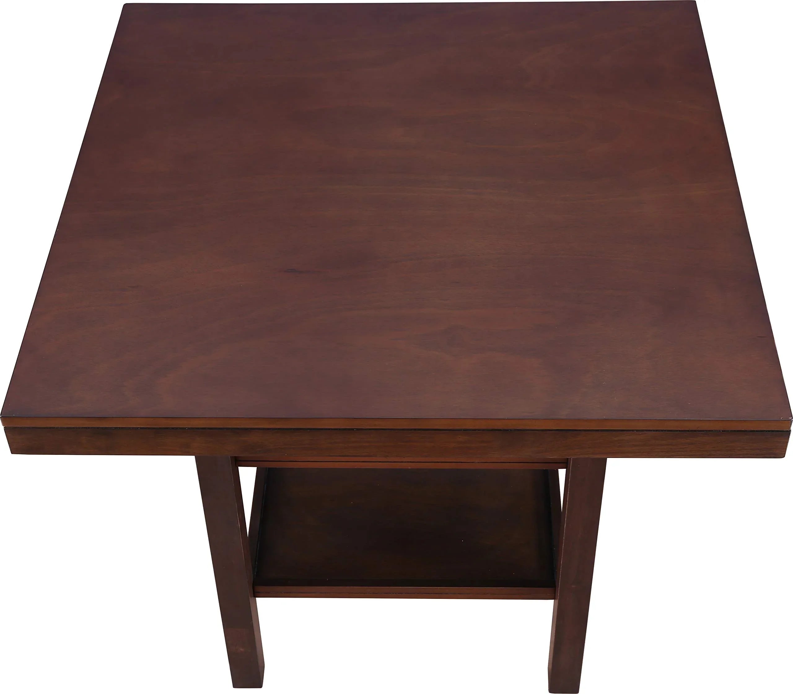 Hopton Solid Wood Four Seater High Dining Table in Walnut Finish - HomeTown