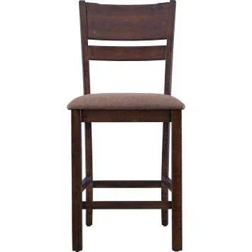 Hopton Solid Wood Dining High Chair Set Of Two in Walnut Finish - HomeTown