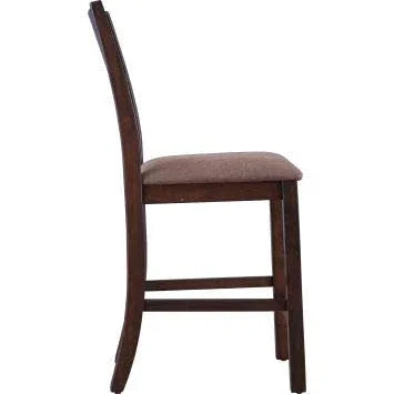 Hopton Solid Wood Dining High Chair Set Of Two in Walnut Finish - HomeTown