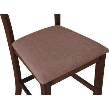 Hopton Solidwood Dining Set in Walnut Colour - HomeTown