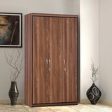 Archer 3 Door Wardrobe in Walnut Colour