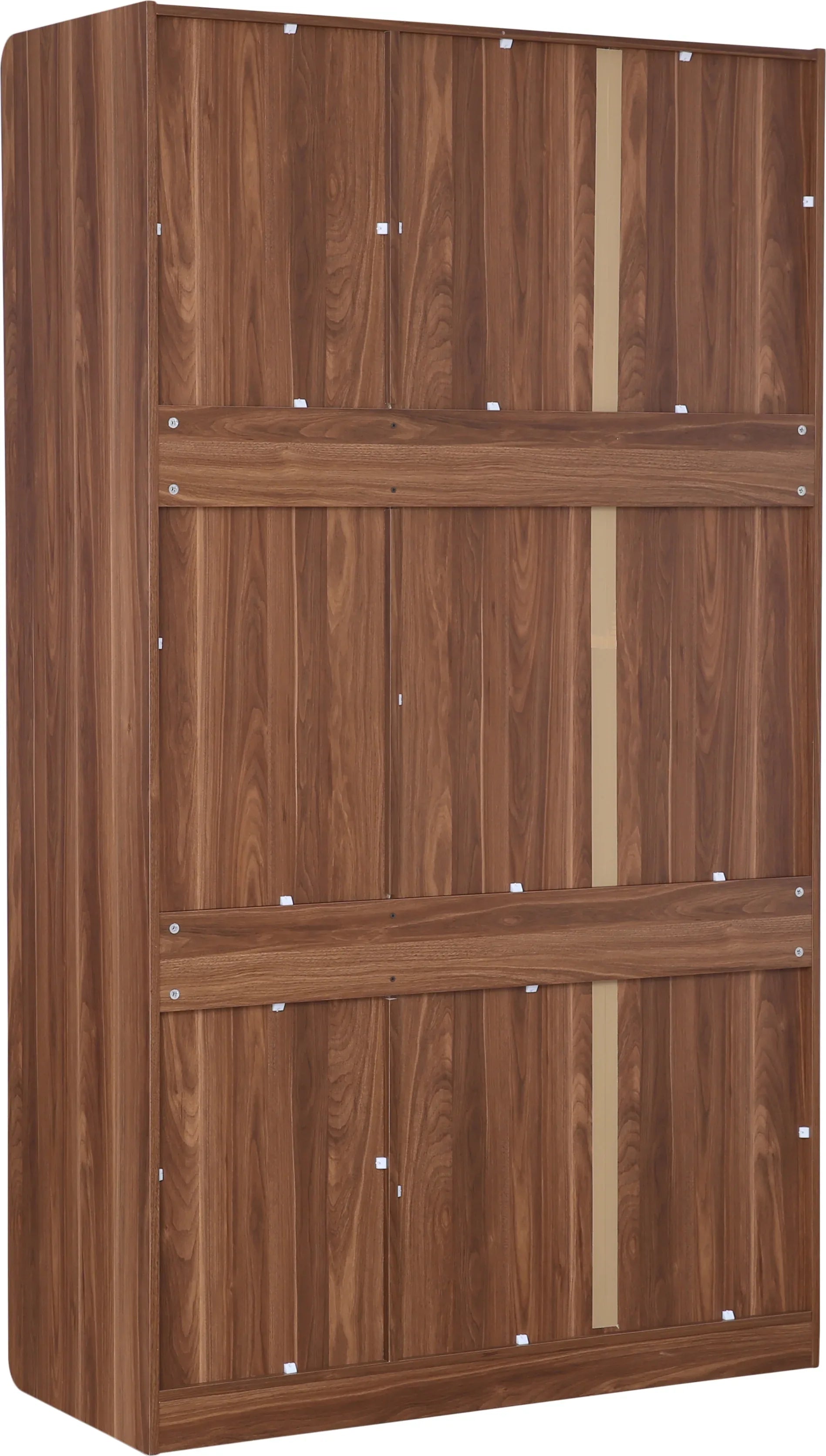 Archer Three door Wardrobe in Walnut Colour - HomeTown