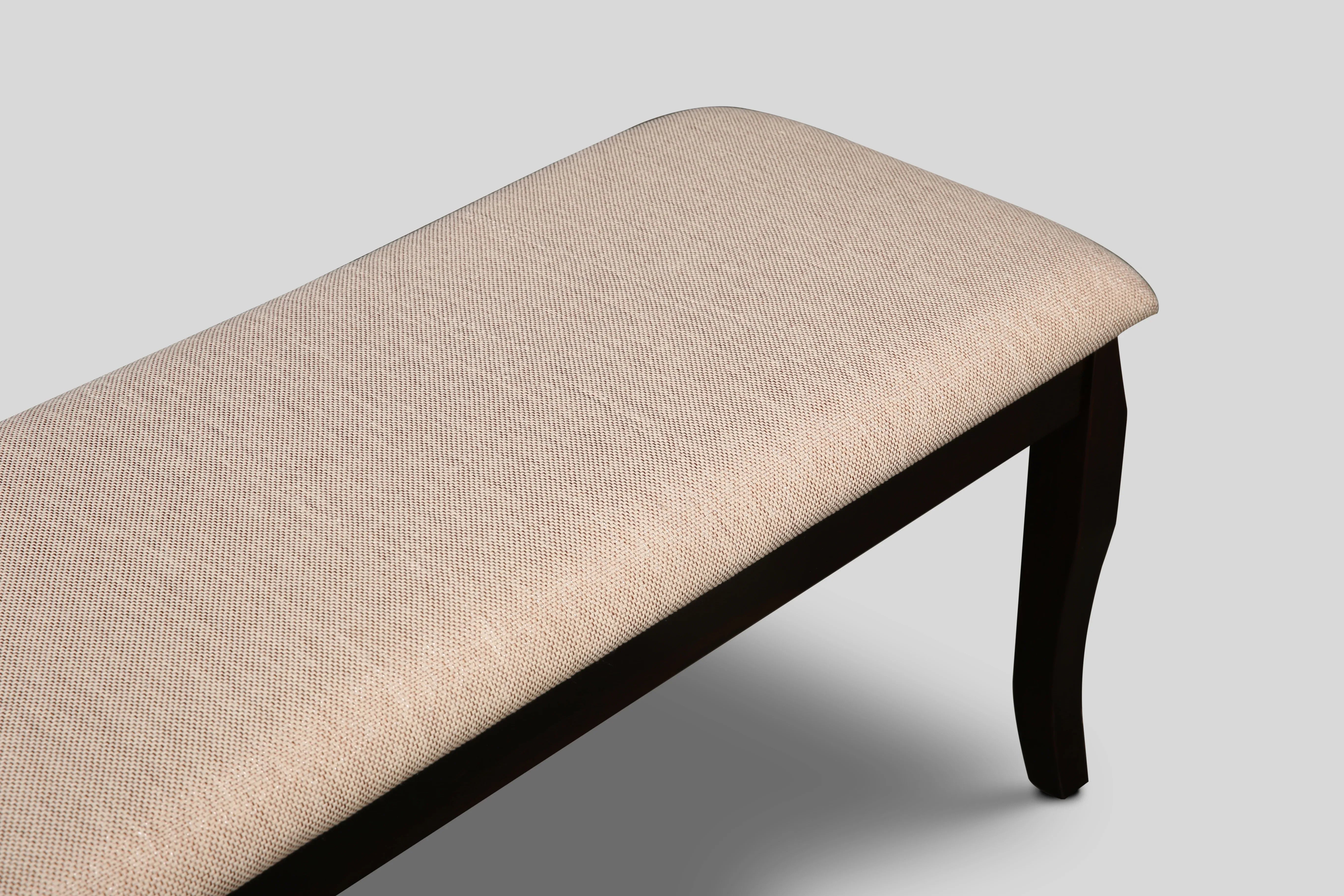 Cardiff Solid Wood Six Seater Dining Bench in Expresso Colour - HomeTown