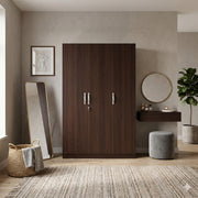 WILLY PLUS 3 DOOR WARDROBE WALNUT