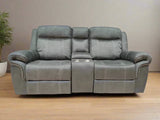 Enfield Rocker Recliner | 2 Seater | Grey