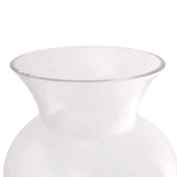 EDEL CLASSIC URN SHAPED CLEAR GLASS VASE LARGE SIZED BY LIVING ESSENCE dimensions