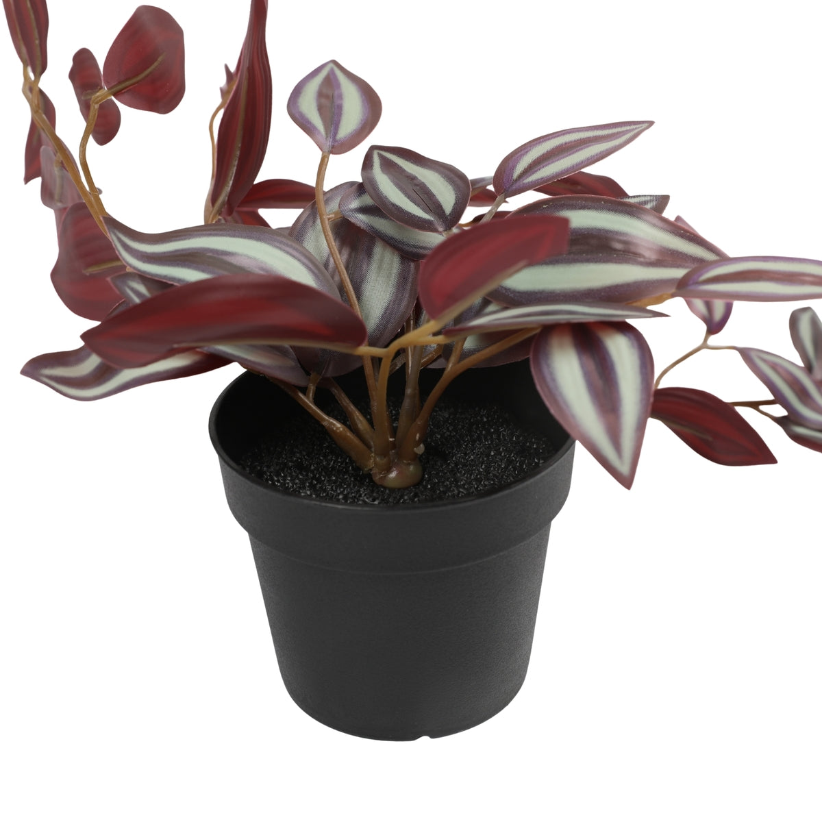 Ilana Hanging Tradescantia Potted Plant 33cm in Purple