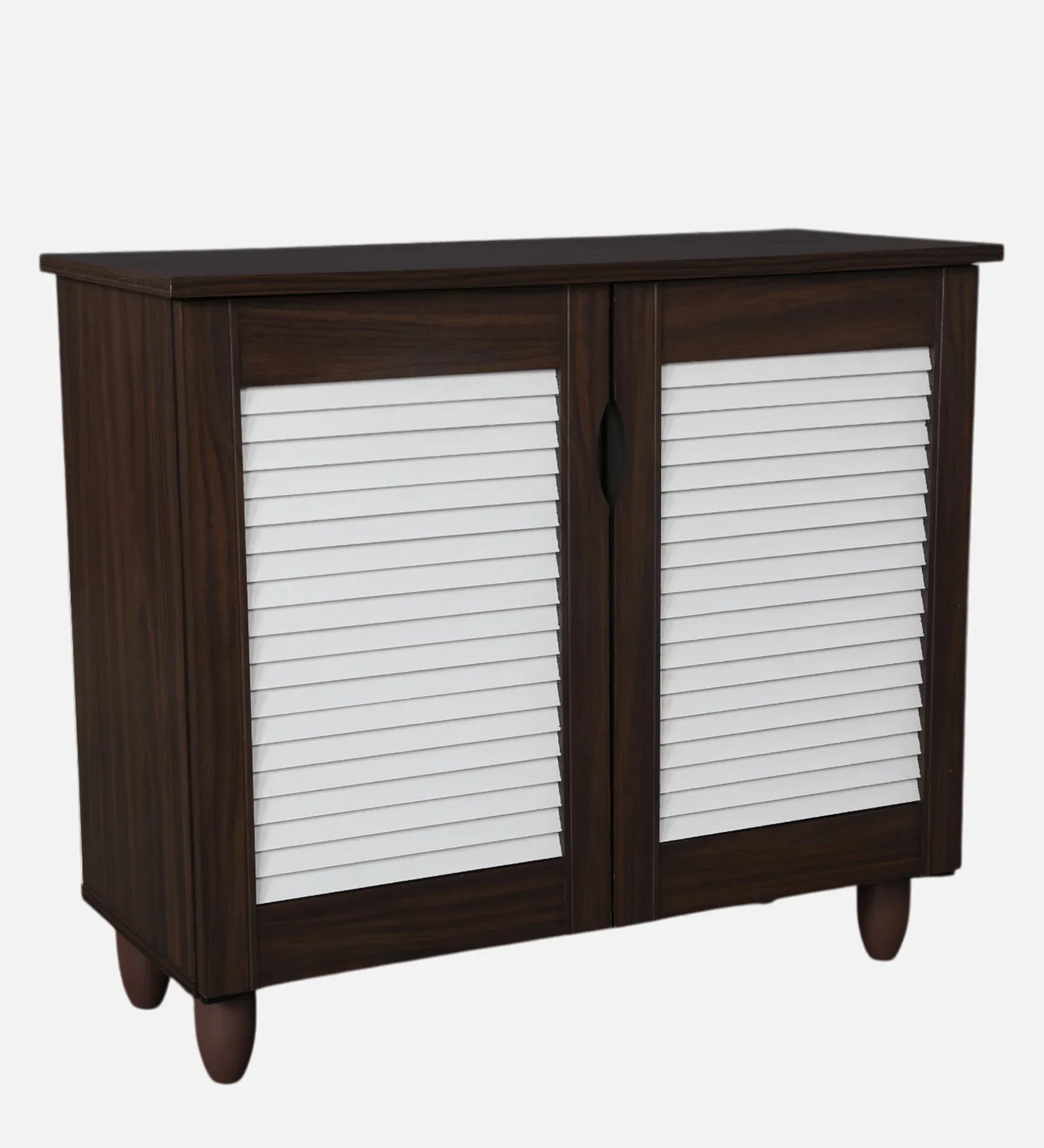 Kaira 2 Door Shoe Rack in Wenge Colour - HomeTown