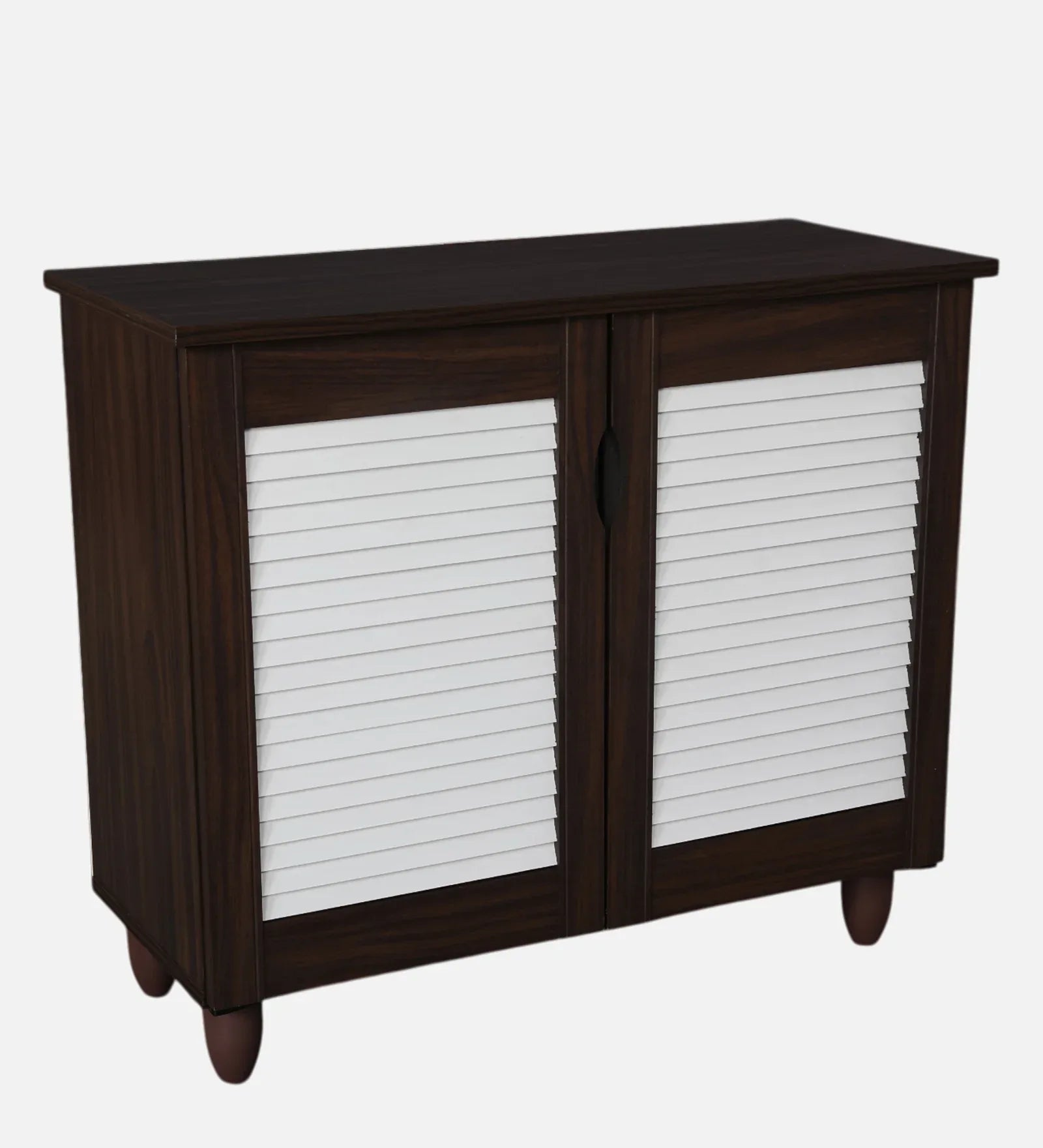 Kaira 2 Door Shoe Rack in Wenge Colour - HomeTown