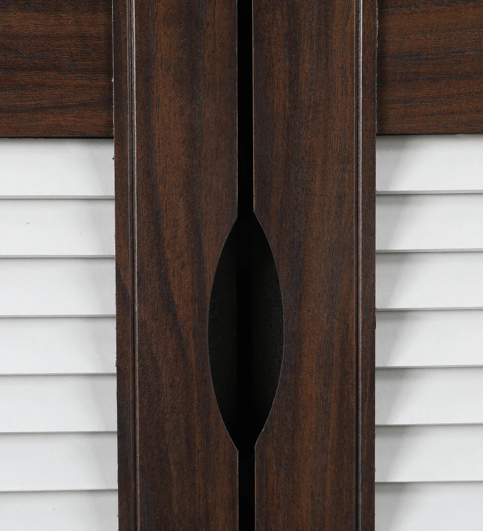 Kaira 2 Door Shoe Rack in Wenge Colour - HomeTown