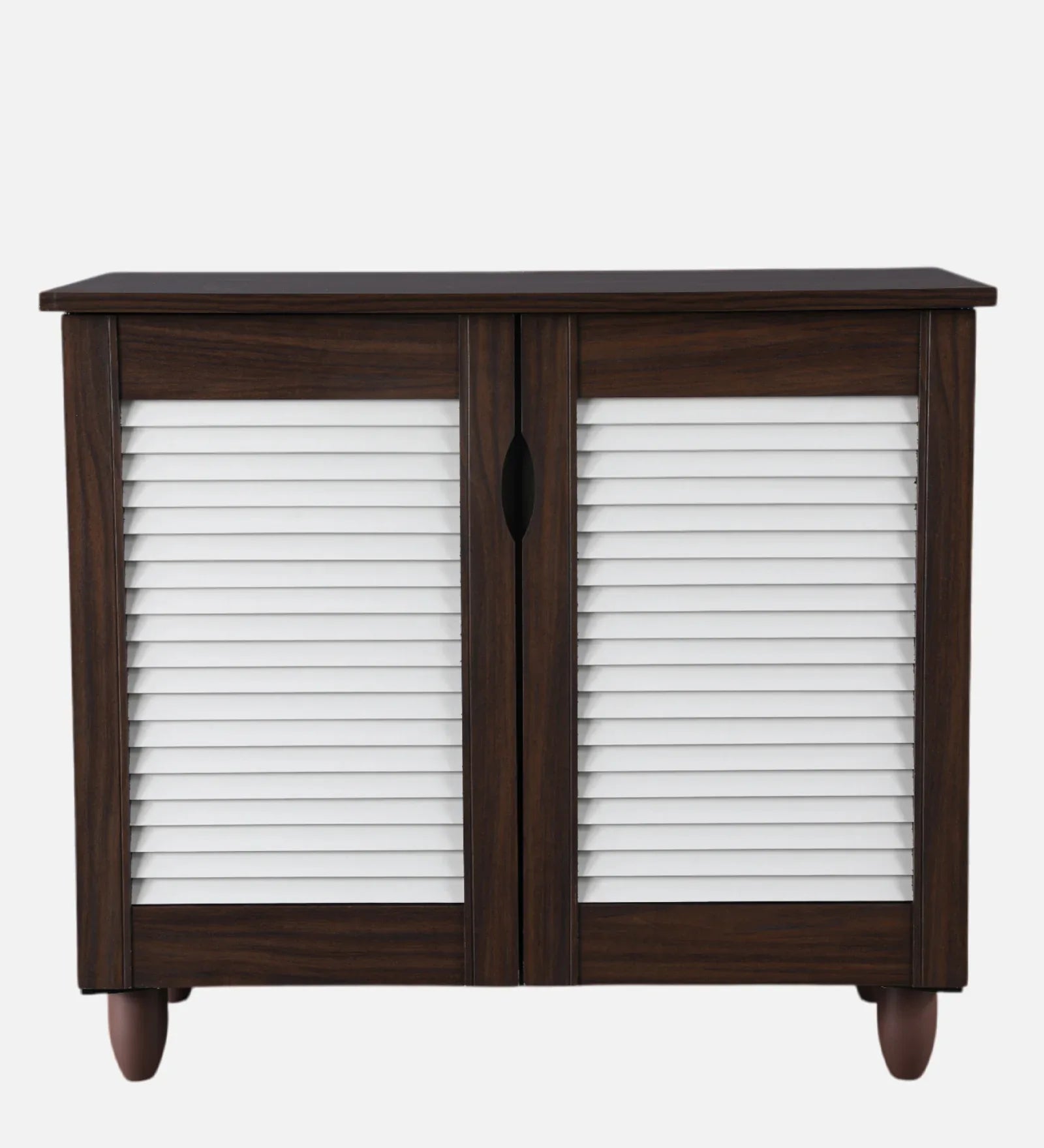 Kaira 2 Door Shoe Rack in Wenge Colour - HomeTown