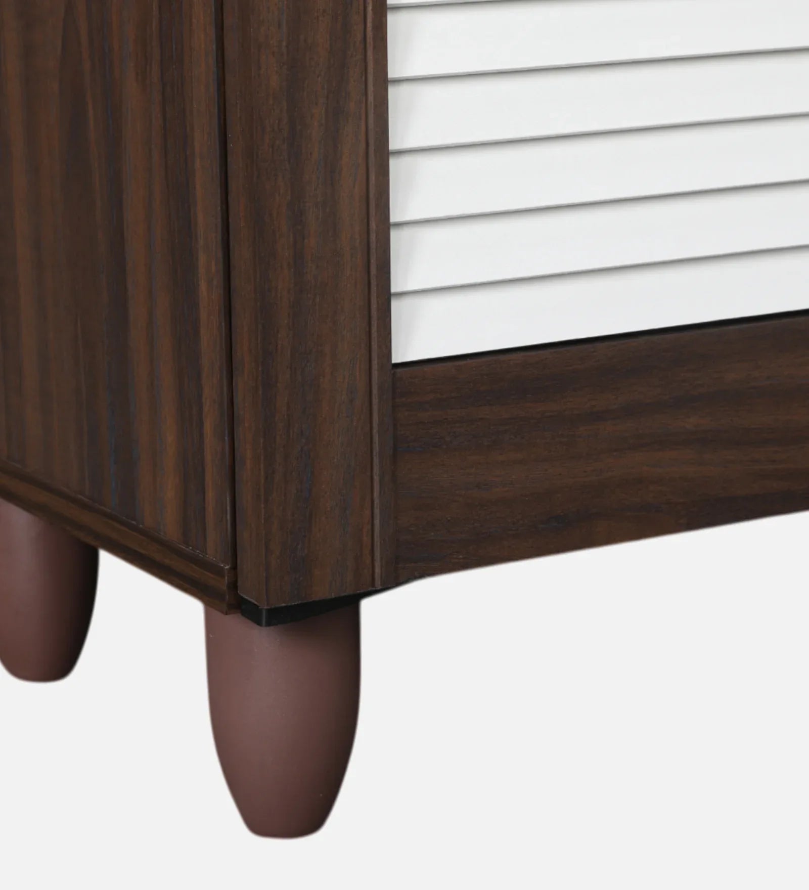 Kaira 2 Door Shoe Rack in Wenge Colour - HomeTown